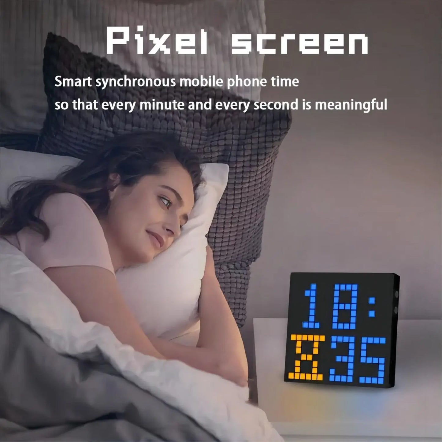 Luz LED nocturna inteligente Pixel Pulse™